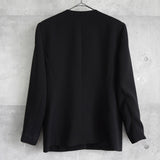 クロエ ブラックフォーマル ノーカラージャケット 総裏地 - NEWSED