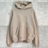 エフオージー エッセンシャルズ フェルトロゴ パーカー ベージュ - NEWSED