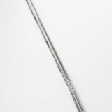 エムエムシックス メゾン マルジェラ プレート シルバー ネックレス - NEWSED