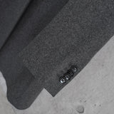 マヌエル リッツ シングル チェスターコート グレー - NEWSED