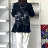 ヴィヴィアン ウエストウッド オーブ レザー バックパック リュックサック - NEWSED