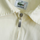 ラコステ メタルロゴパッチ ブルゾン コットンジャケット イエロー - NEWSED