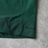 パタゴニア ロゴ 刺繍 ハーフパンツ ショートパンツ グリーン - NEWSED