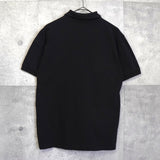 プレイ コムデギャルソン ハート ロゴ 半袖ポロシャツ ブラック - NEWSED