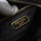 プラダ ポコノ テスート ナイロン ポーチ トライアングルロゴ ブラック - NEWSED