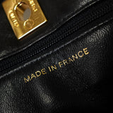 シャネル ココマーク ターンロック マトラッセ ラムスキン チェーン トートバッグ ブラック - NEWSED