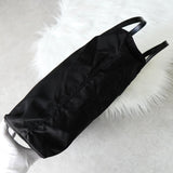 プラダ ポコノ テスート ナイロン レザー トートバッグ ブラック ギャランティーカード付き - NEWSED