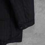 バーバリー ライナー リバーシブル 中綿ジャケット ミドルコート メンズ ブラック - NEWSED