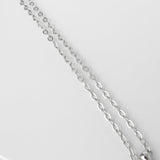 クリスチャン ディオール レインボーロゴ ハート シルバー ネックレス - NEWSED