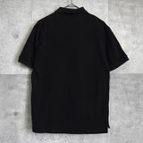 プレイ コムデギャルソン ハート ロゴ 半袖ポロシャツ ブラック - NEWSED