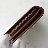 ルイ ヴィトン モノグラム ポルトパピエ・ジップ 二つ折り財布 ブラウン - NEWSED