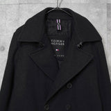 トミー ヒルフィガー ピーコート メンズ グレー - NEWSED