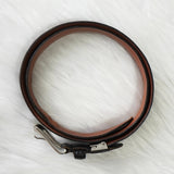 バーバリー シルバーバックル ベルト ブラック - NEWSED