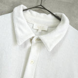 アーペーセー パイル地 半袖 ポロシャツ ホワイト - NEWSED