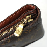 ルイ ヴィトン モノグラム コンパクトジップ 二つ折り財布 コンパクトウォレット ブラウン - NEWSED