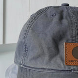 カーハート ロゴ キャップ グレー - NEWSED