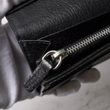 セリーヌ トリオンフ レザー 二つ折り長財布 ブラック - NEWSED