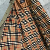 バーバリー ヴィンテージ ライナー トレンチコート カーキ - NEWSED