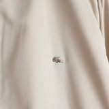 ラコステ リバーシブル ブルゾン スタジャン ロゴパッチ ダークネイビー/ベージュ - NEWSED