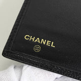 シャネル ココマーク キャビアスキン カードケース ブラック - NEWSED