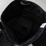 イッセイミヤケ フラワー ナイロン シングル イージー セットアップ ブラック レディース - NEWSED