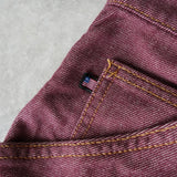 ポロ ラルフローレン デニム ジョーツ ハーフパンツ ショートパンツ ボルドー - NEWSED