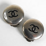 シャネル ココマーク サークル イヤリング シルバー - NEWSED
