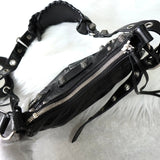 バレンシアガ ル カゴール レザー ワンショルダーバッグ ショルダーバッグ ブラック ミラー ポーチ付き - NEWSED