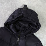 フレッドペリー ロゴ ダウンジャケット ブラック - NEWSED