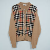 バーバリー ノバチェック カーディガン ベージュ - NEWSED
