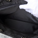 ディオール レディディオール カナージュ トロッター プラスチックハンドル トートバッグ ナイロンキャンバス /レザー ブラック 黒 - NEWSED