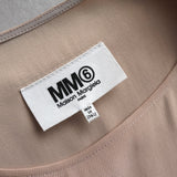 エムエムシックス メゾンマルジェラ ドッキング 半袖トップス ベージュ レディース - NEWSED