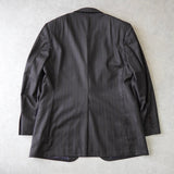 ジバンシィ シングル ストライプ テーラードジャケット ブラウン - NEWSED