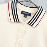 バーバリー ロゴ 長袖ポロシャツ ベージュ - NEWSED