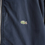 ラコステ スポーツ バイカラー ナイロンジャケット ブルゾン ロゴパッチ ネイビー/グレージュ - NEWSED