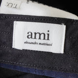 アミパリ アミ パリス ハートロゴ キャップ ネイビー 保存袋付き - NEWSED