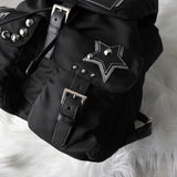 プラダ ポコノ テスート ナイロン サフィアーノレザー ロボット バックパック リュックサック ブラック ギャランティーカード付き - NEWSED