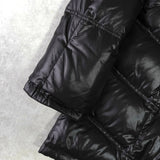 バーバリー ブルーレーベル ホースロゴ ノバチェック裏地 ロング ダウンジャケット レディース ダークブラウン - NEWSED