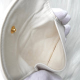 シャネル ココマーク マトラッセ ターンロック ラムスキン チェーン ショルダーバッグ ホワイト - NEWSED