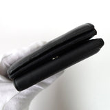 バレンシアガ エブリティ ミニ コンパクトウォレット レザー 三つ折り財布 ブラック - NEWSED