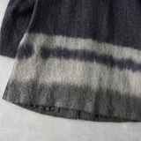 ジバンシィ ショールカラー グラデーション モヘア ジャケット コート グレー - NEWSED