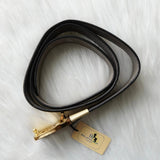 バレンシアガ ヴィンテージ ロゴバックル ブラック デッドストック - NEWSED