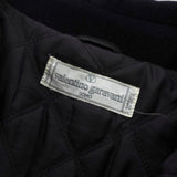 ヴァレンティノ ヴィンテージ ウール ミドルコート ブラック - NEWSED