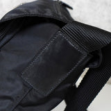 プラダ テスート ポコノ ナイロン トライアングルロゴ ショルダーバッグ ブラック - NEWSED