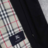 バーバリー ライナー リバーシブル 中綿ジャケット ミドルコート メンズ ブラック - NEWSED