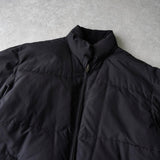 バーバリー ヴィンテージ ノバチェック ウールニット裏地 ダウンジャケット ブラック - NEWSED