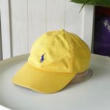 ポロ ラルフローレン ロゴ キャップ イエロー - NEWSED