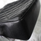 シャネル ターンロック マトラッセ キャビアスキン トートバッグ ブラック - NEWSED