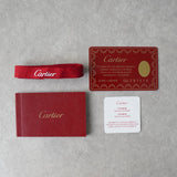 カルティエ マルチェロ レザー 長財布 二つ折り財布 ホワイト - NEWSED