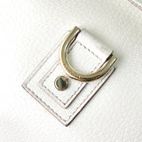 グッチ アビー レザー ワンショルダーバッグ ホワイト - NEWSED